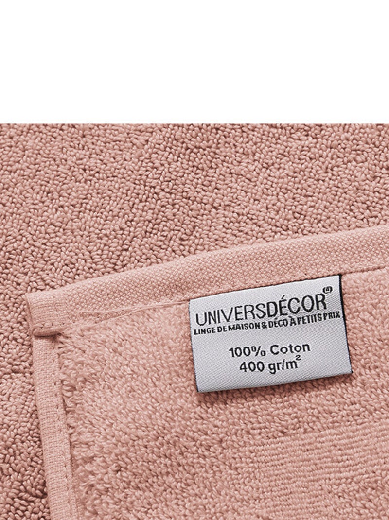 Serviette invité - Coton Pur - 100% Coton Blush - Kiabi