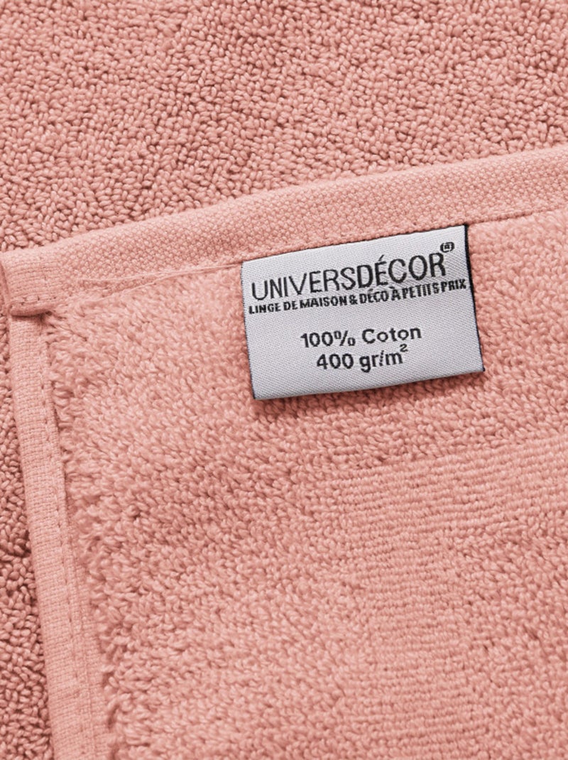 Serviette invité - Coton Pur - 100% Coton Blush - Kiabi