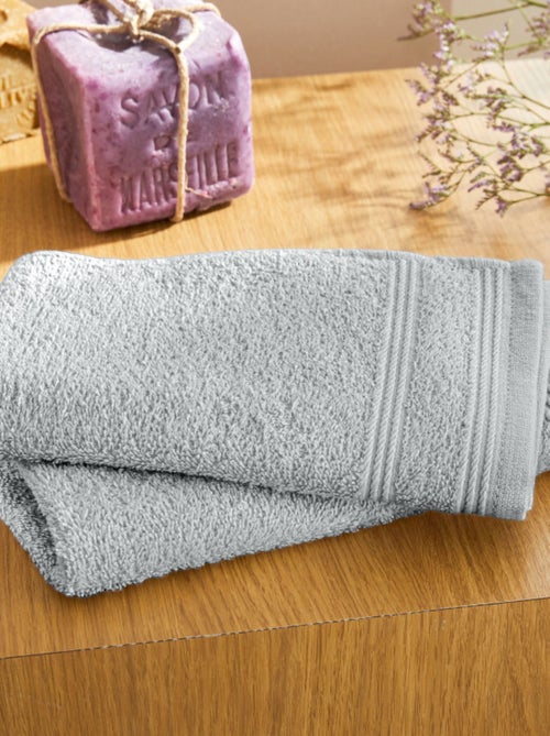 Serviette invité - Coton Pur - 100% Coton - Kiabi