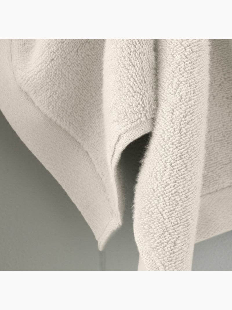Serviette invité - coton pur - 100% coton Ivoire - Kiabi