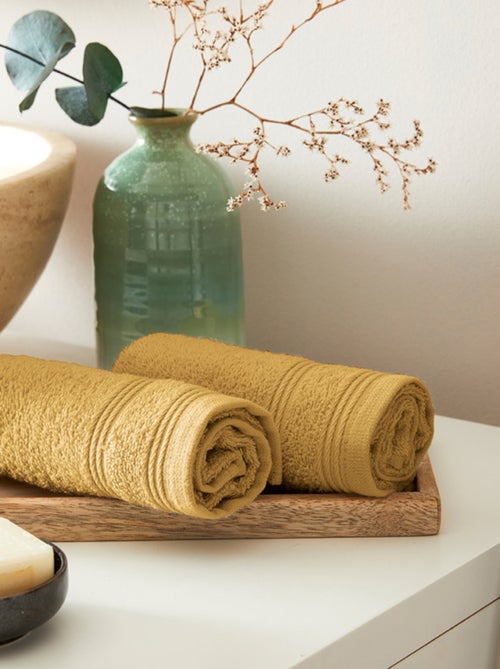 Serviette invité - Coton Pur - 100% Coton - Kiabi