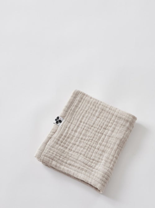 Serviette invité - L'effet papillon - Gaze De Coton - Kiabi