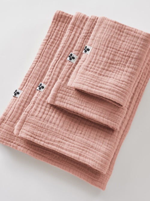 Serviette invité - L'effet papillon - Gaze De Coton - Kiabi