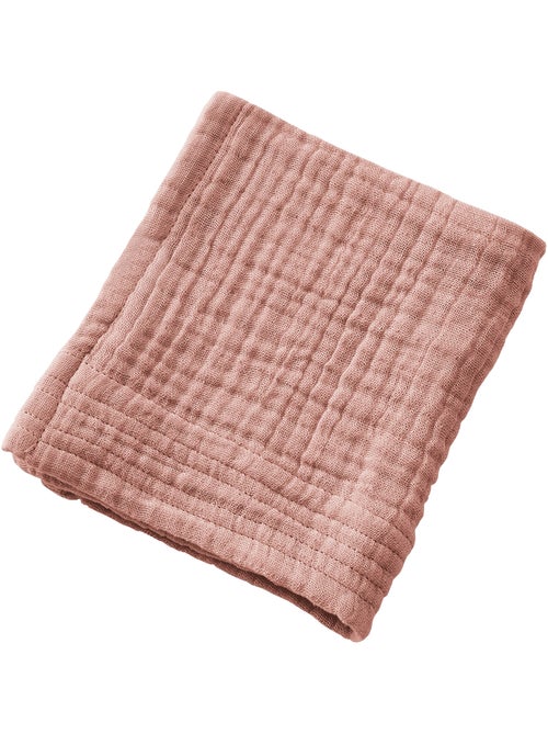 Serviette invité 30x50 cm Gaze de Coton - Kiabi Serviette invité 30x50 cm Gaze de Coton - Kiabi