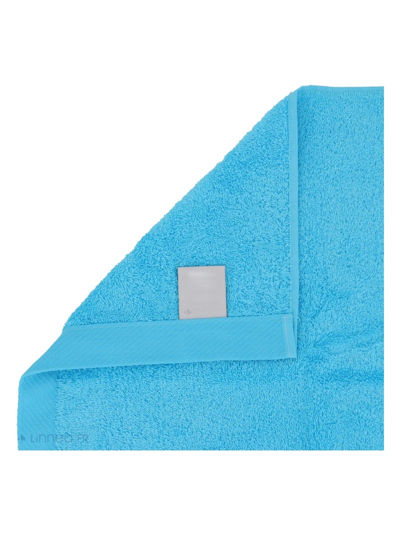 Serviette invité ALBA Bleu lagon - Kiabi