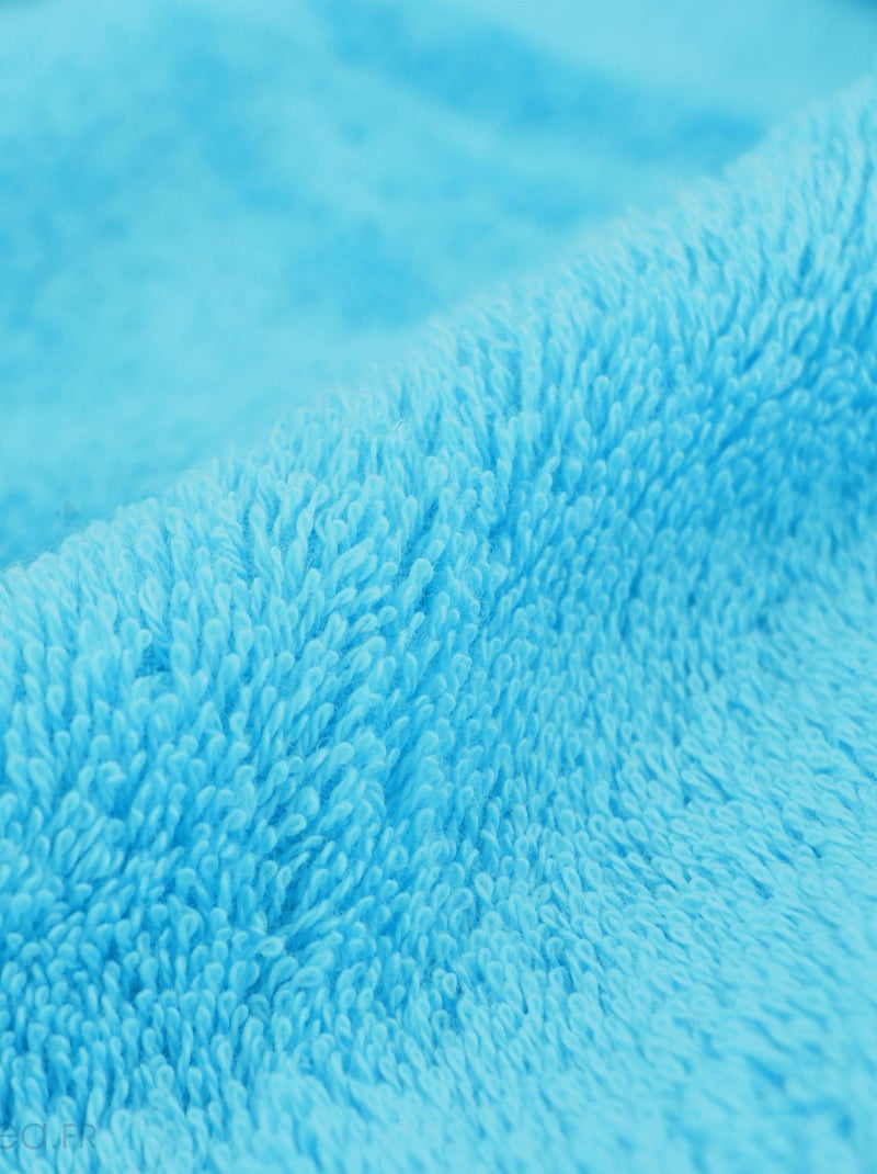 Serviette invité ALBA Bleu lagon - Kiabi