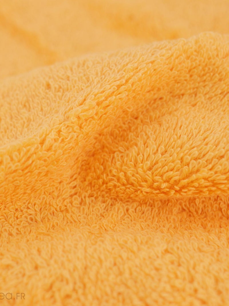 Serviette invité ALBA Jaune or - Kiabi