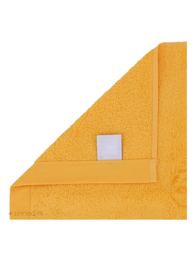 Serviette invité ALBA Jaune or - Kiabi