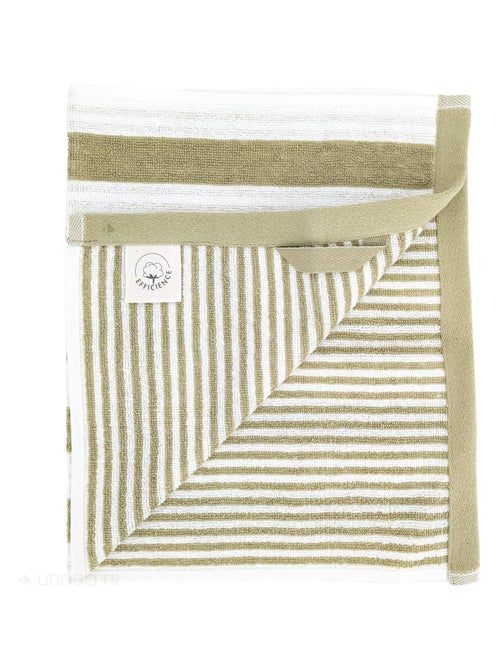 Serviette invité collection EFFICIENCE STRIPES - Kiabi