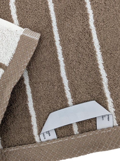 Serviette invité coton PURE LIGHT - Kiabi