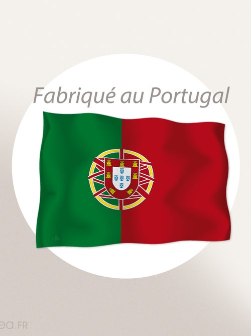 Serviette invité coton ZEBRA SOFT Zèbre/Uni - Kiabi