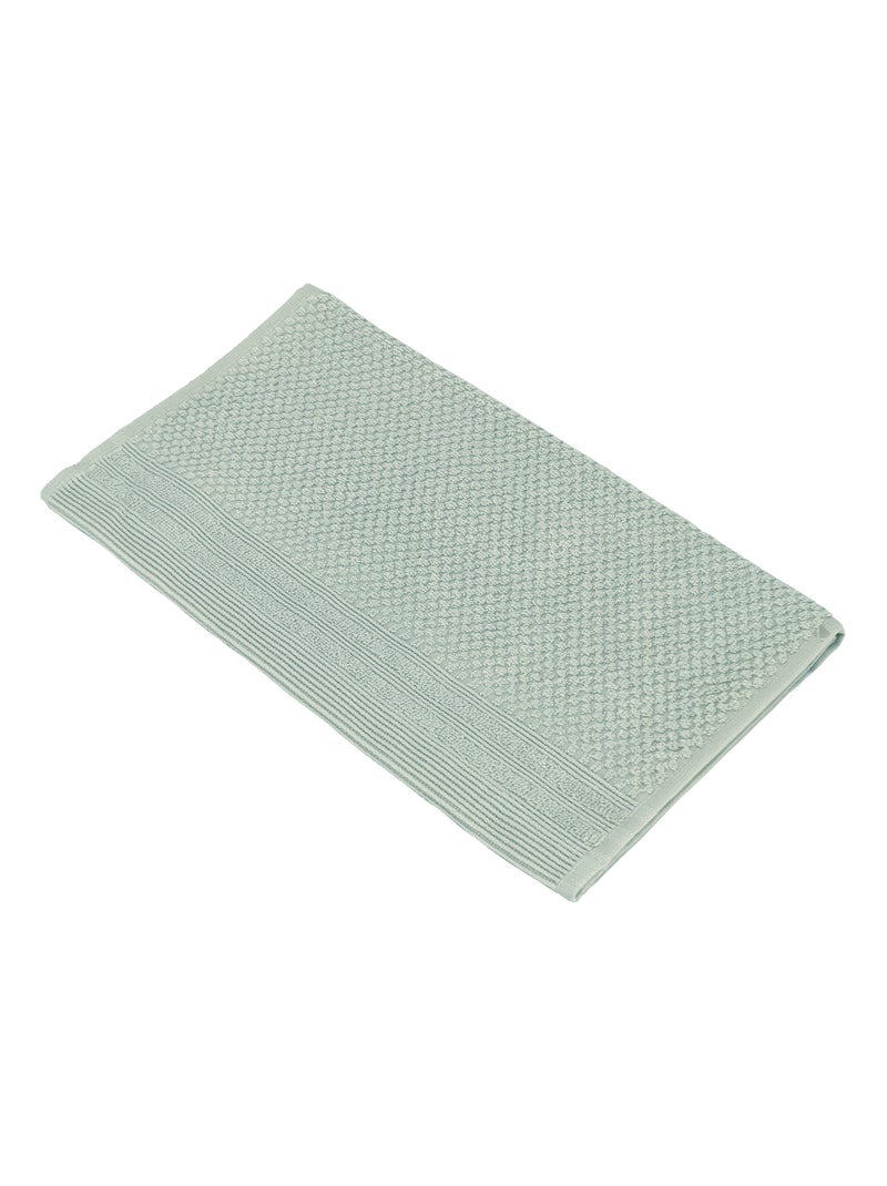 Serviette invité DUNE Vert d'eau - Kiabi