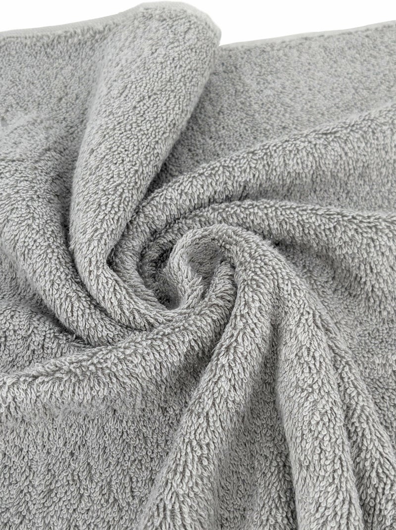 Serviette invité  EFFICIENCE PURE Gris perle - Kiabi