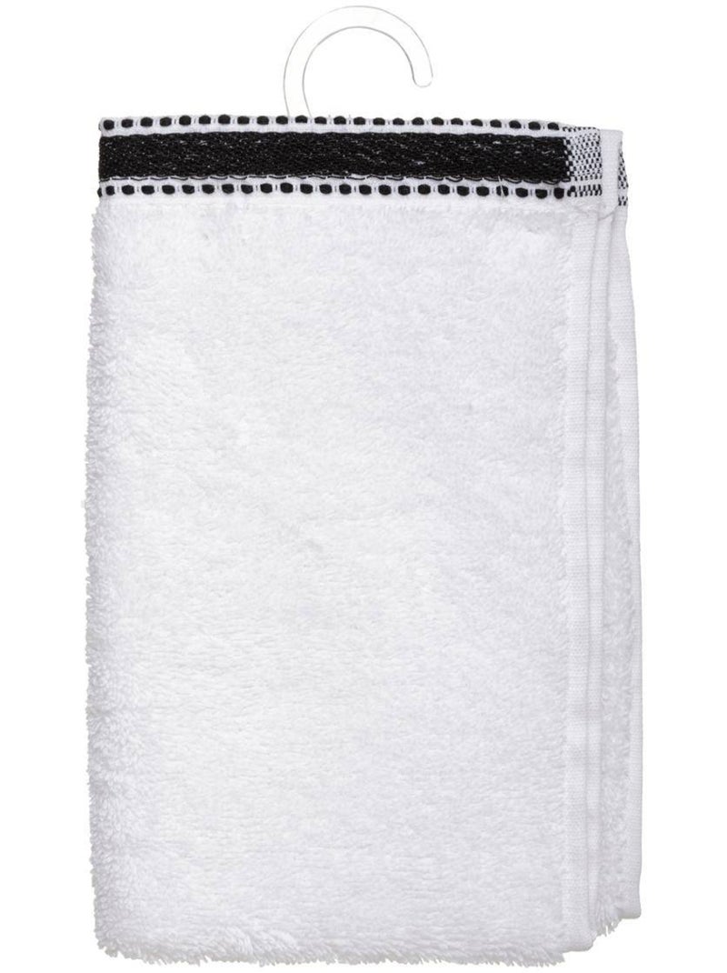 Serviette invité en coton joia Blanc - Kiabi