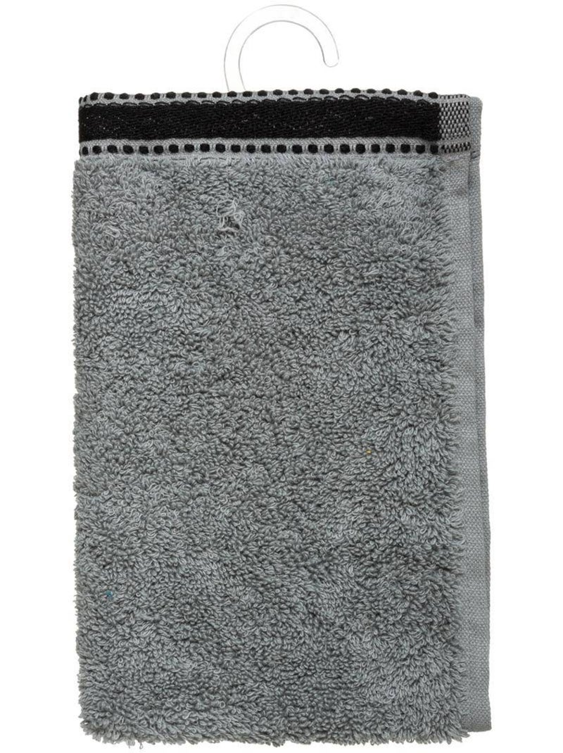Serviette invité en coton joia Gris foncé - Kiabi