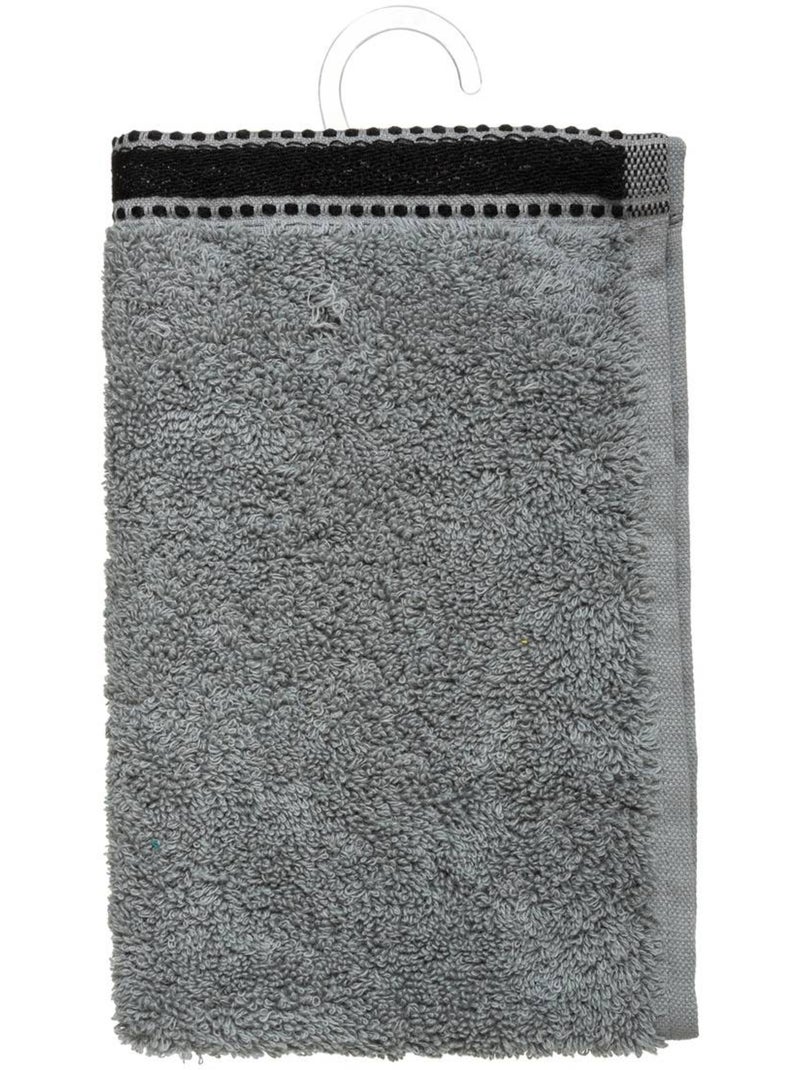 Serviette invité en coton joia Gris foncé - Kiabi
