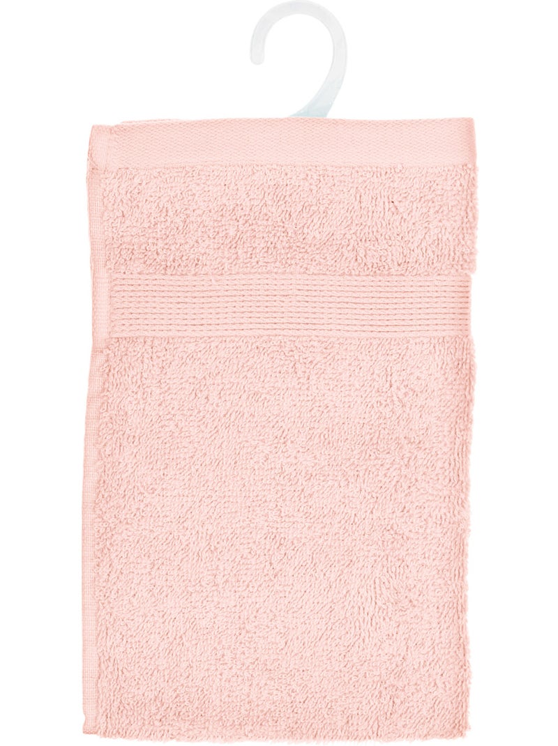 Serviette invité en coton PRAIA Rose - Kiabi