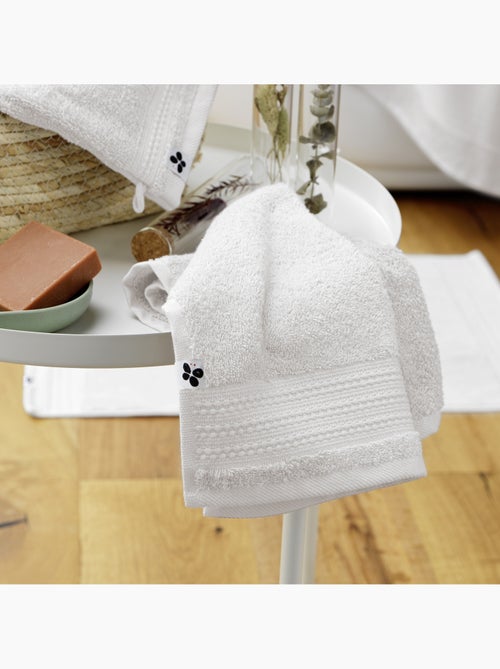 Serviette invité éponge - 100% coton 600 grammes -Garance - Kiabi