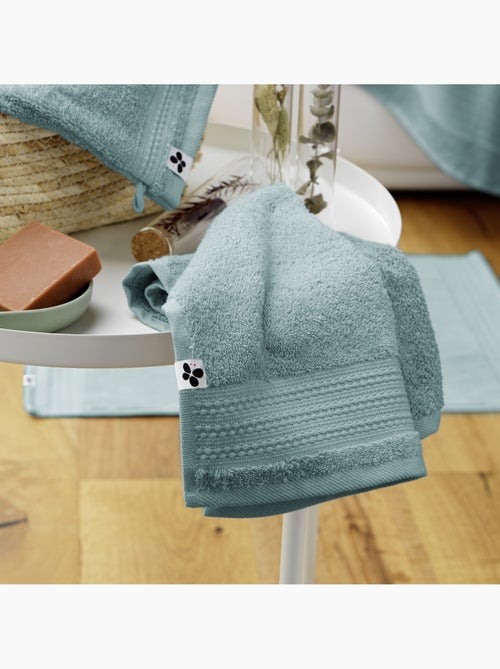 Serviette invité éponge - 100% coton 600 grammes -Garance - Kiabi