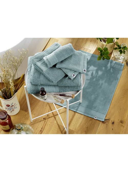 Serviette invité éponge - 100% coton 600 grammes -Garance - Kiabi