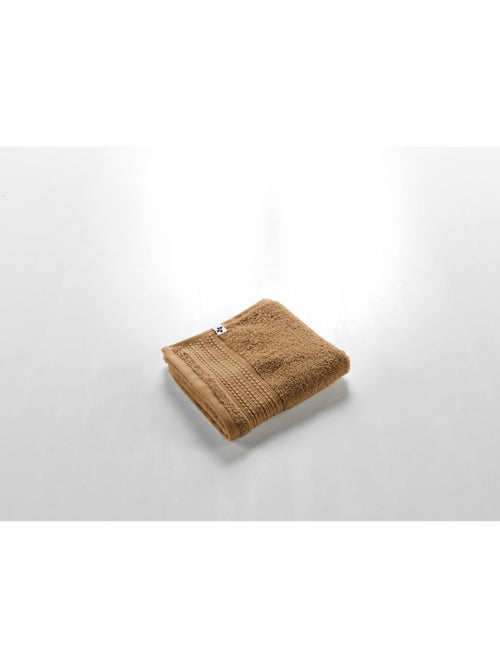 Serviette invité éponge - 100% coton 600 grammes -garance - Kiabi Serviette invité éponge - 100% coton 600 grammes -garance - Kiabi