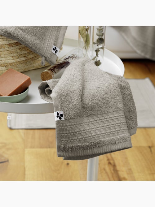 Serviette invité éponge - 100% coton 600 grammes -Garance - Kiabi
