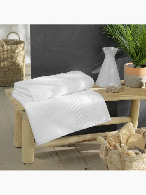 Serviette invité – éponge unie – 500 g/m² – TENDRESSE - Kiabi Serviette invité – éponge unie – 500 g/m² – TENDRESSE - Kiabi