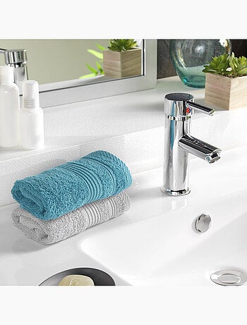 Drap de bain – Coton éponge uni Tendresse