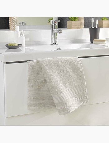 Serviette invité – éponge unie – 500 g/m² – TENDRESSE