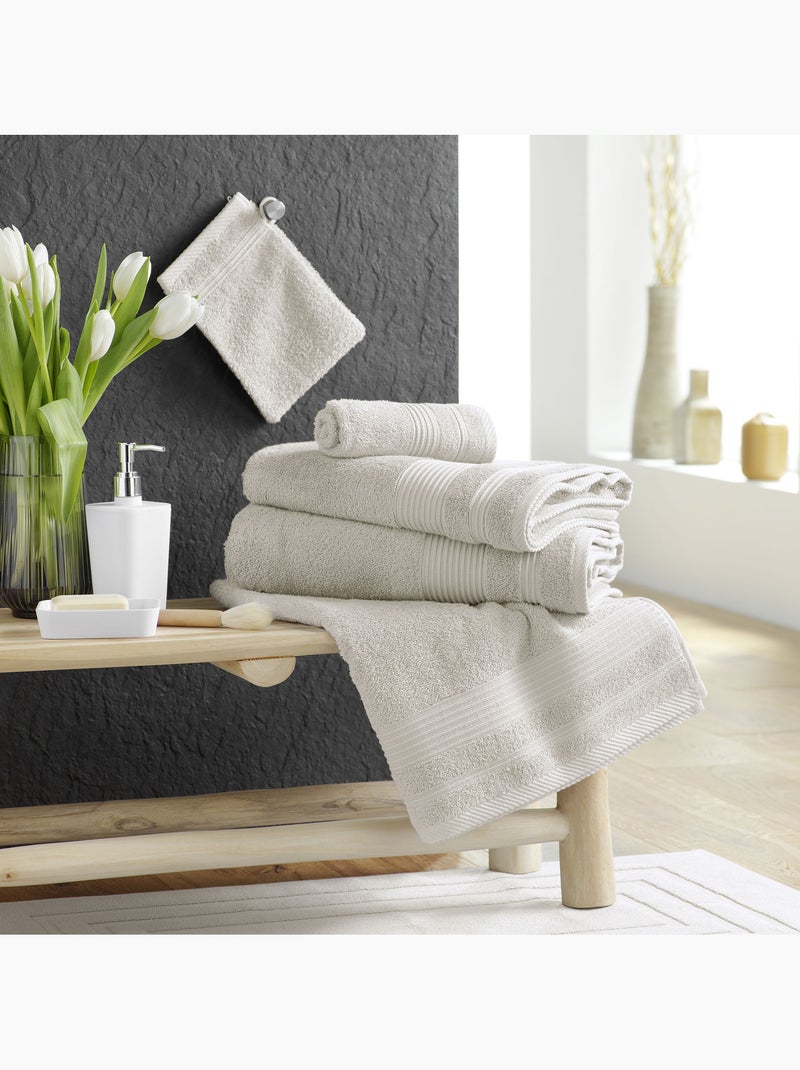Serviette invité – éponge unie – 500 g/m² – TENDRESSE Lin - Kiabi