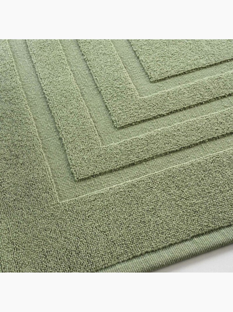 Serviette invité – éponge unie – 500 g/m² – TENDRESSE Vert Fougère - Kiabi