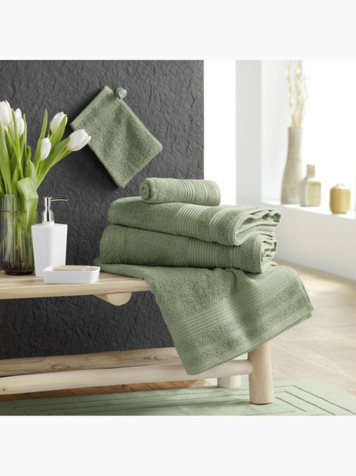 Serviette invité – éponge unie – 500 g/m² – TENDRESSE - Kiabi Serviette invité – éponge unie – 500 g/m² – TENDRESSE - Kiabi