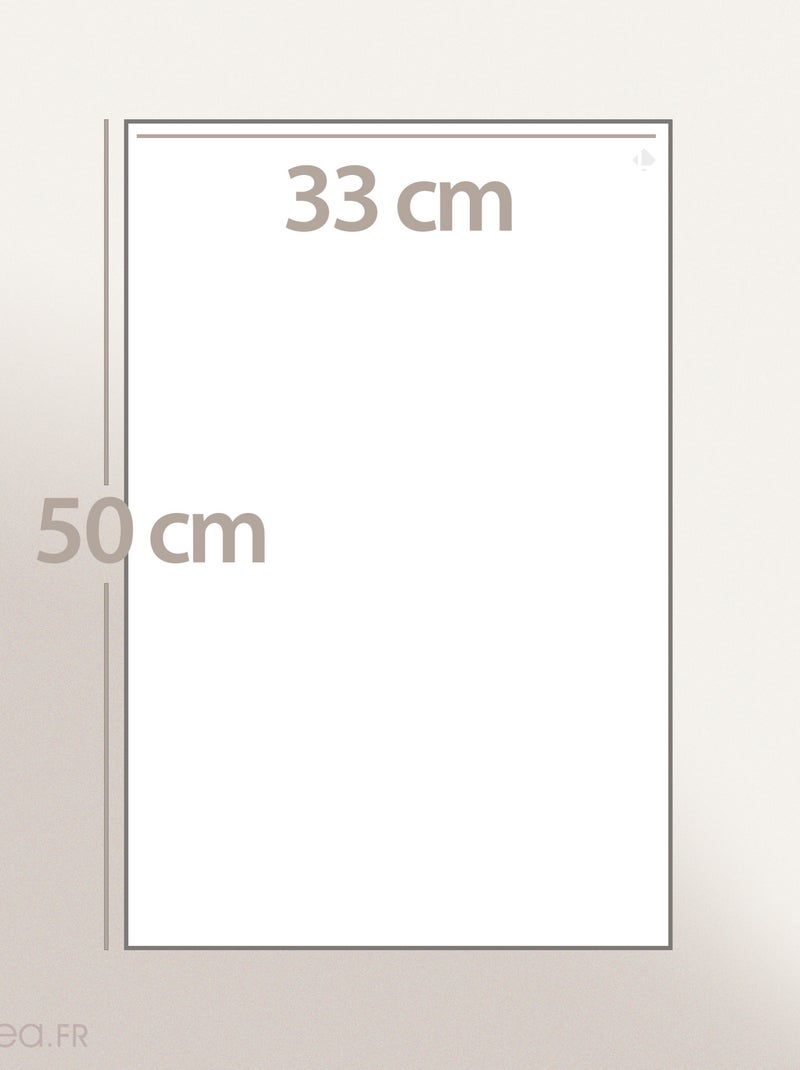 Serviette invité FOLIUM Bleu céladon - Kiabi