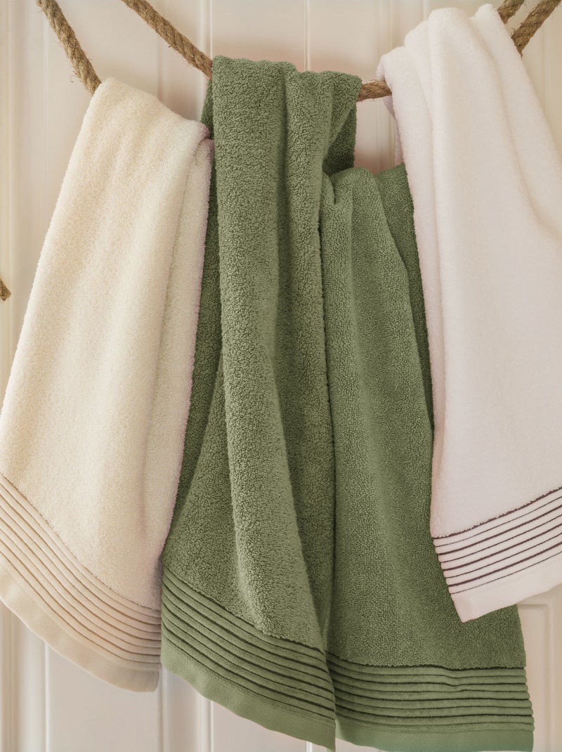 Serviette invité JULIET Vert - Kiabi