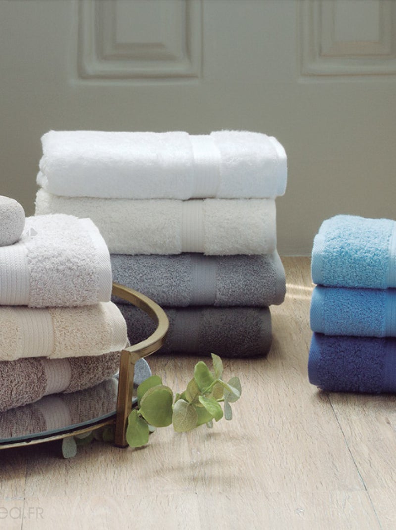 Serviette invité LUXOR Argent - Kiabi