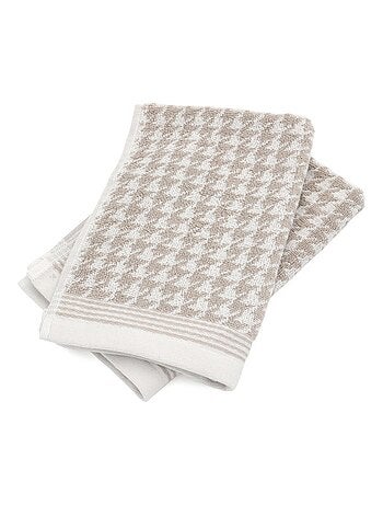 Serviette invité PIED-DE-POULE