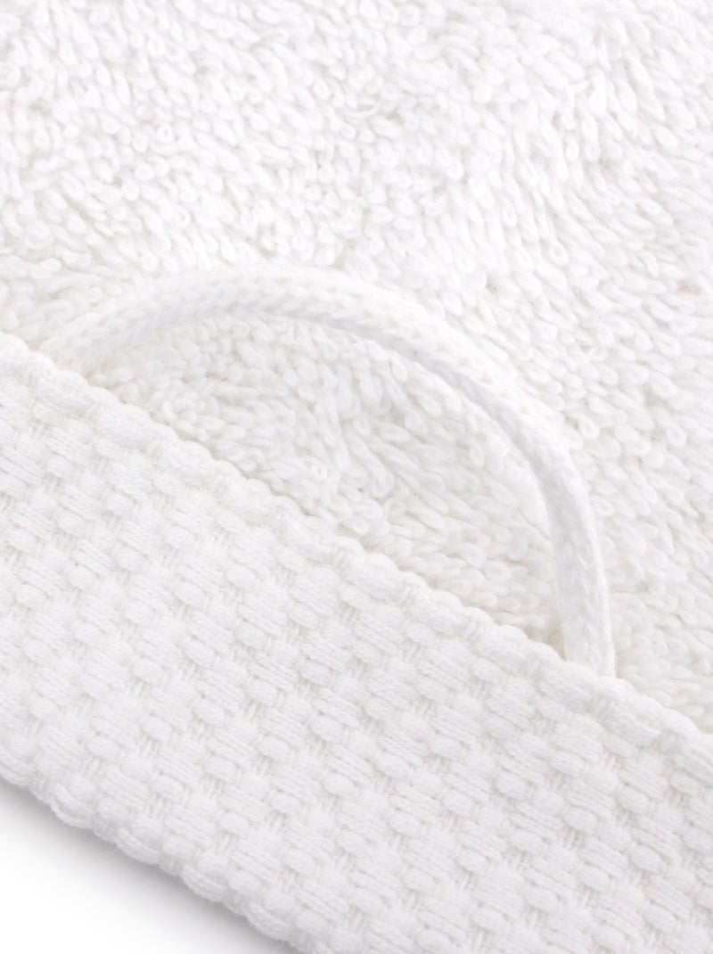 Serviette invité PURE 550 g/m2 Blanc - Kiabi