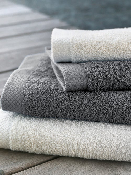 Serviette invité PURE 550 g/m2 - Kiabi