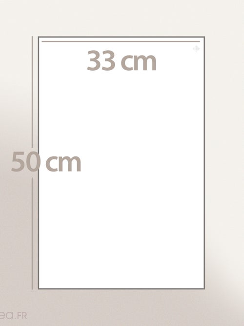 Serviette invité PURE 550 g/m2 - Kiabi