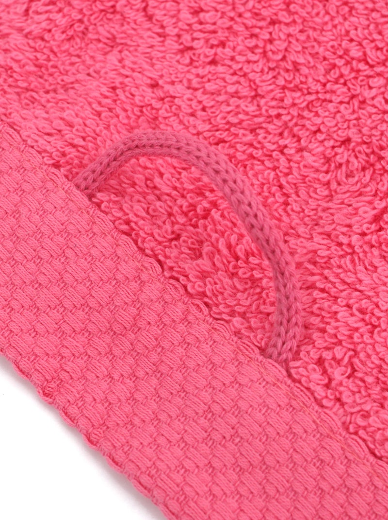 Serviette invité PURE 550 g/m2 Rouge foncé - Kiabi