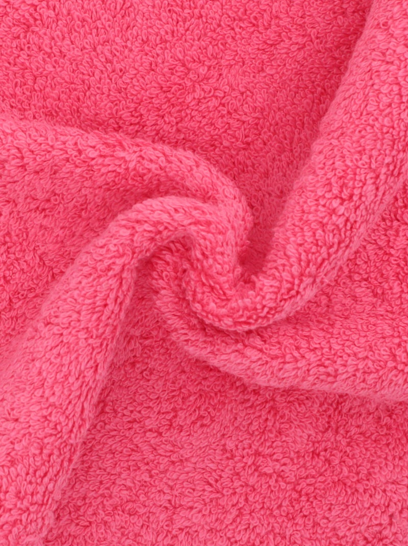 Serviette invité PURE 550 g/m2 Rouge foncé - Kiabi