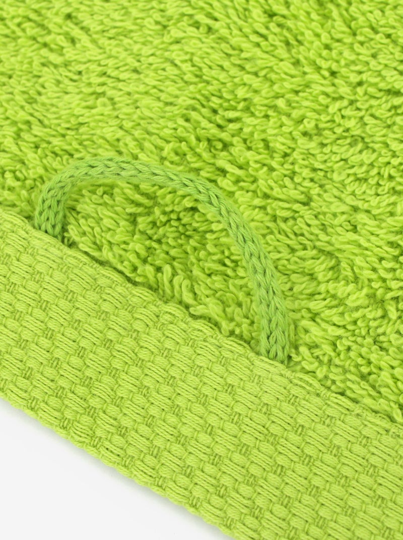 Serviette invité PURE 550 g/m2 Vert pistache - Kiabi