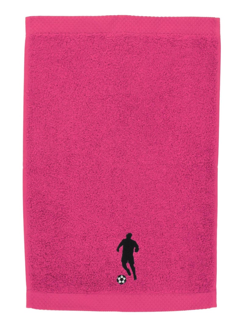 Serviette invite PURE FOOTBALL Rose - Kiabi