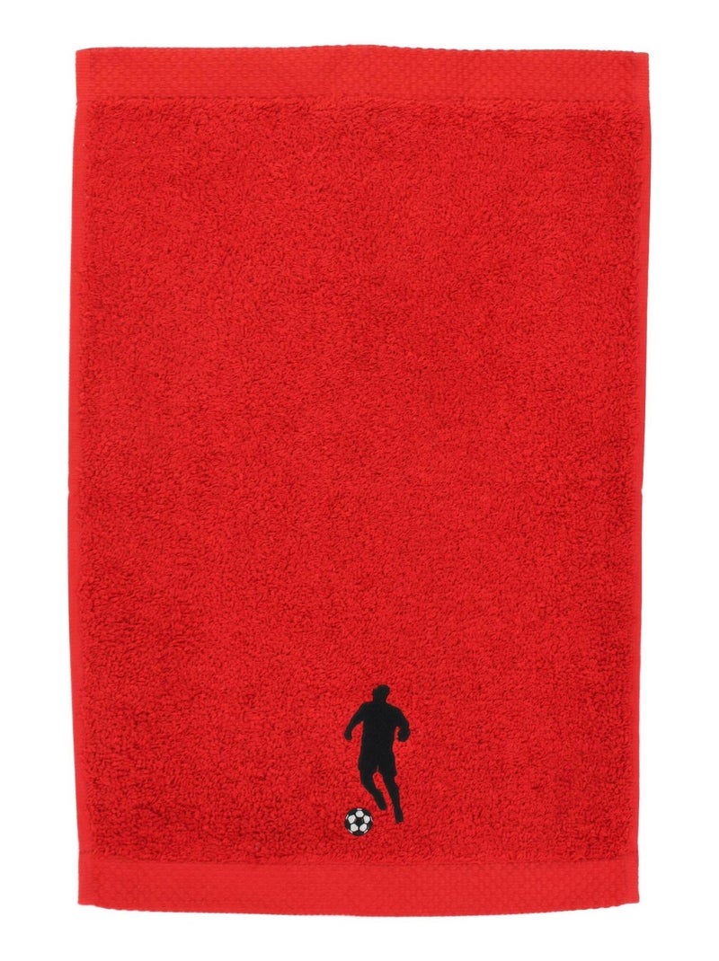 Serviette invite PURE FOOTBALL Rouge - Kiabi