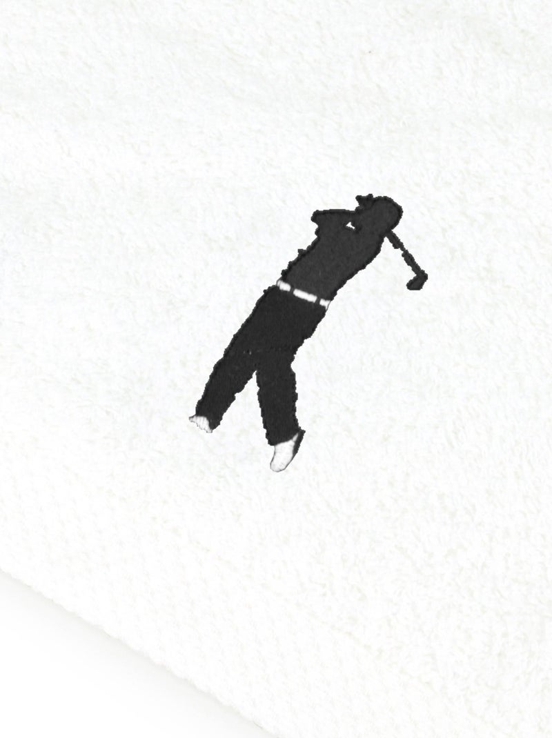 Serviette invite PURE GOLF Blanc - Kiabi