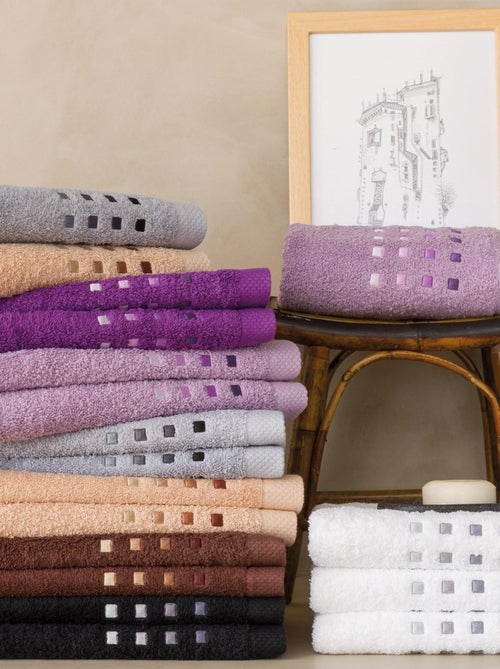 Serviette invité PURE SQUARES - Kiabi