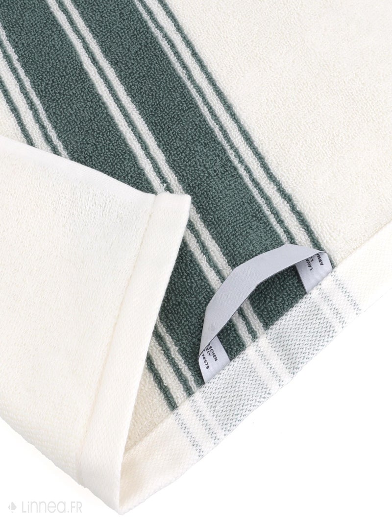 Serviette invité RIBBON II Vert - Kiabi