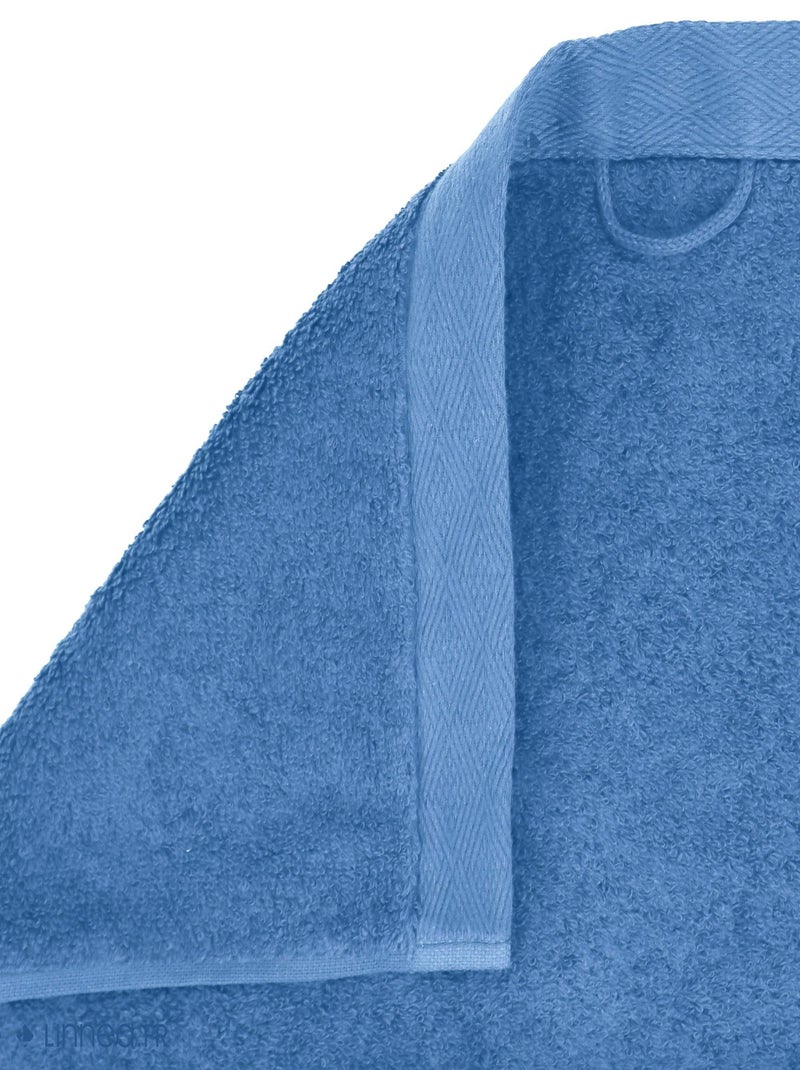 Serviette invité SOFTY Bleu outremer - Kiabi