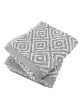 Serviette invité  SYMETRIE coton Losanges
