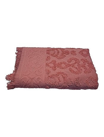 Serviette JACQUARD à franges